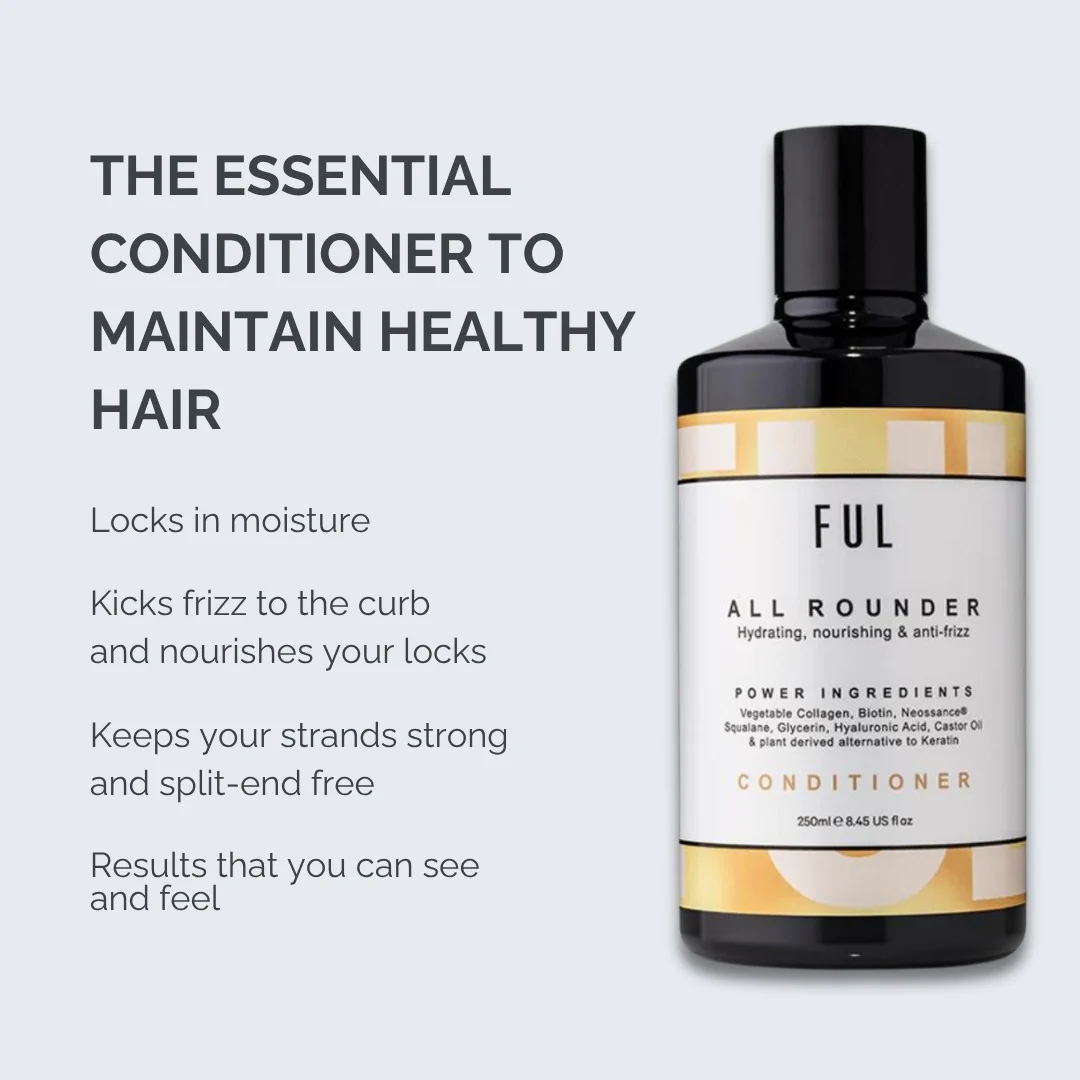FUL All-Rounder Conditioner 250ml – Moisturising Sulphate-Free Care for Dry, Frizzy Hair - Image 6